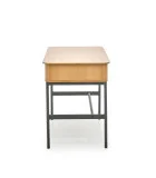 SMART B-1 DESK COLOR: NATURAL OAK - BLACK order